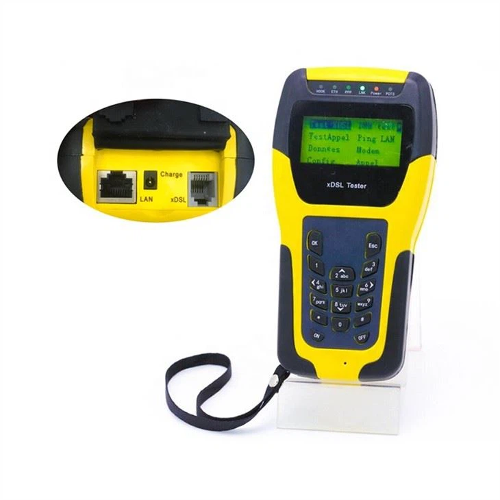 ST332B VD(ST332B SENTER Handheld VDSL2/VDSL/XDSL Line/VDSL Installation Copper Cable ADSL&VDSL2 Combined Tester with DMM