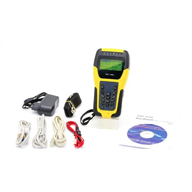 ST332B VD(ST332B SENTER Handheld VDSL2/VDSL/XDSL Line/VDSL Installation Copper Cable ADSL&VDSL2 Combined Tester with DMM