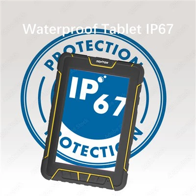 تابلت 7 بوصة مقاوم للماء IP67 مع بصمة الإصبع